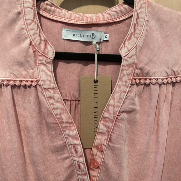 Billy T cute pink top - Picture 2 of 4
